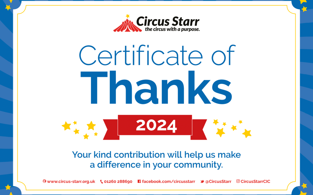 Contributing To Circus Starr